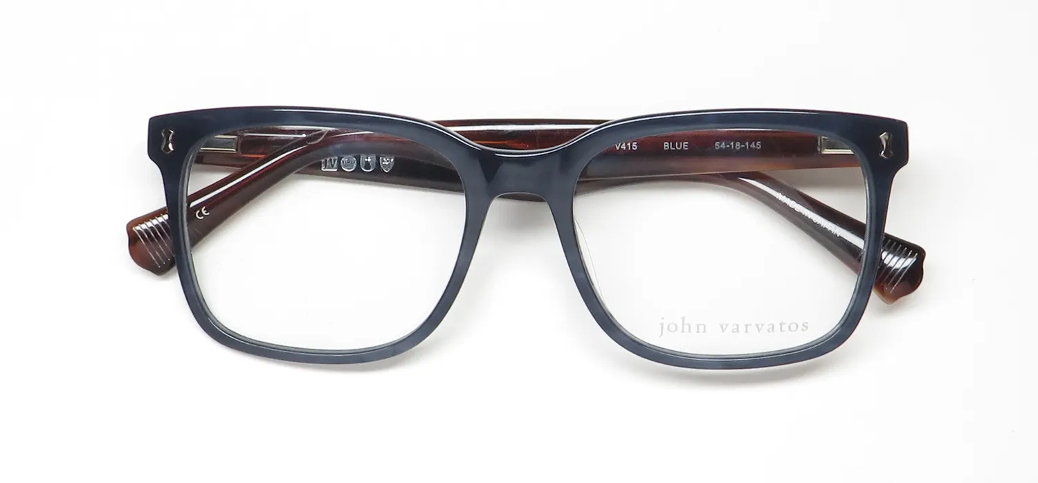 John Varvatos V415 blue Eyeglasses Blue 54mm 2