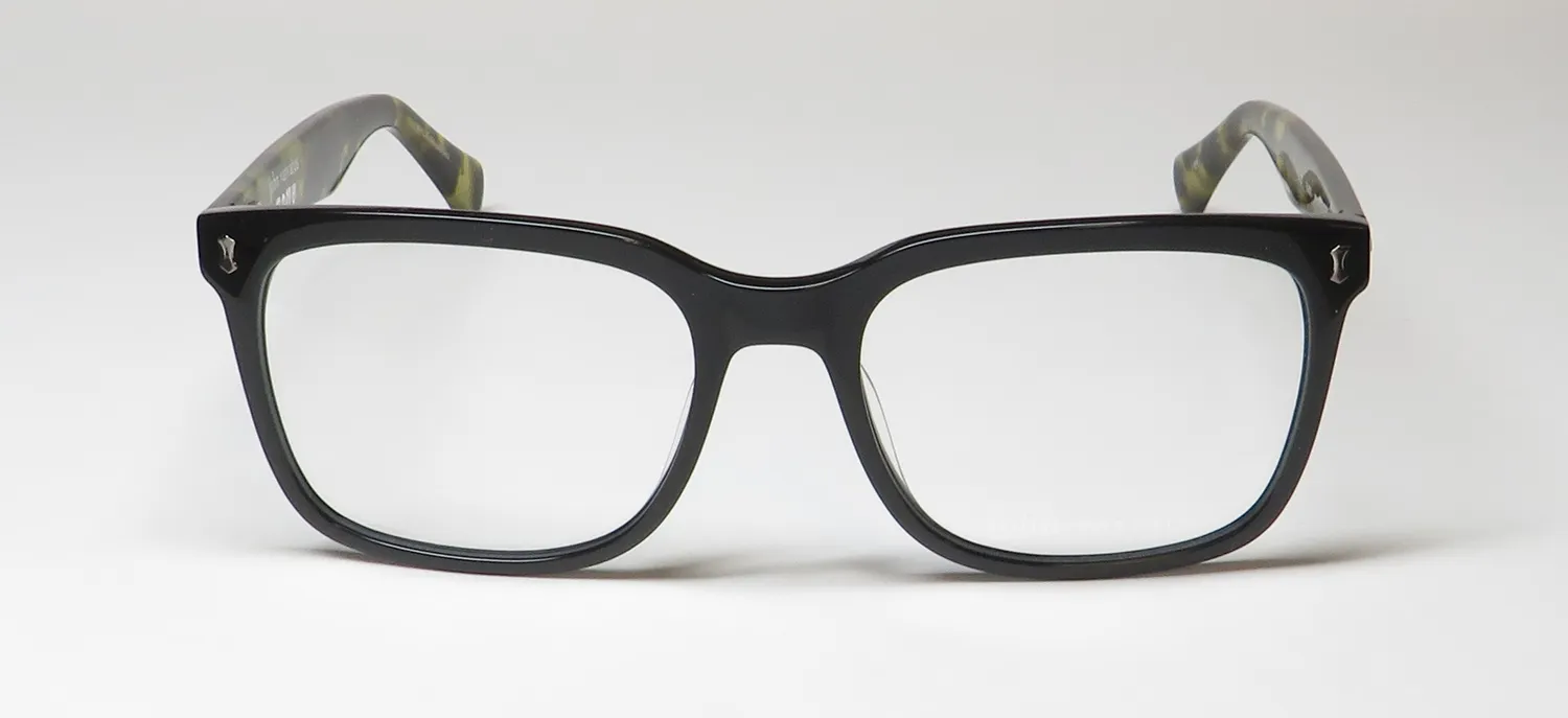 John Varvatos V415 black Eyeglasses Black 54mm 3