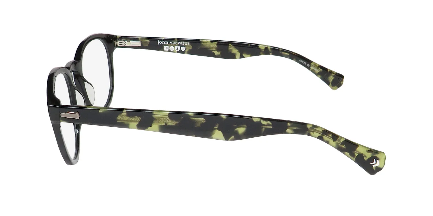 John Varvatos V416 black Eyeglasses Black 49mm 4