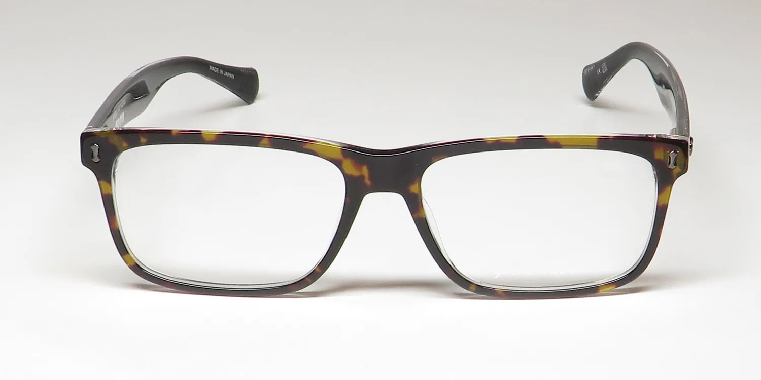 John Varvatos V417 tortoise / crystal Eyeglasses Tortoise 56mm 3