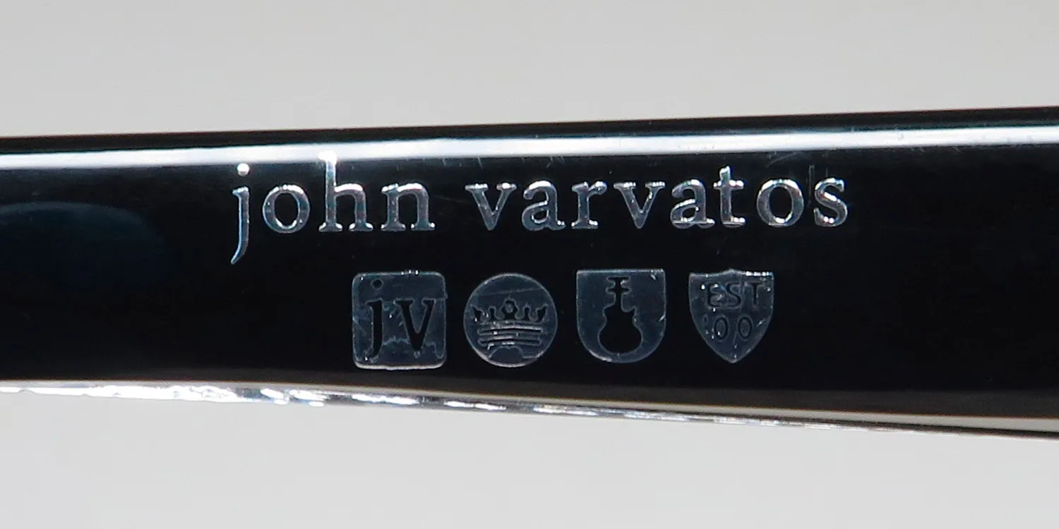John Varvatos V417 tortoise / crystal Eyeglasses Tortoise 56mm 7
