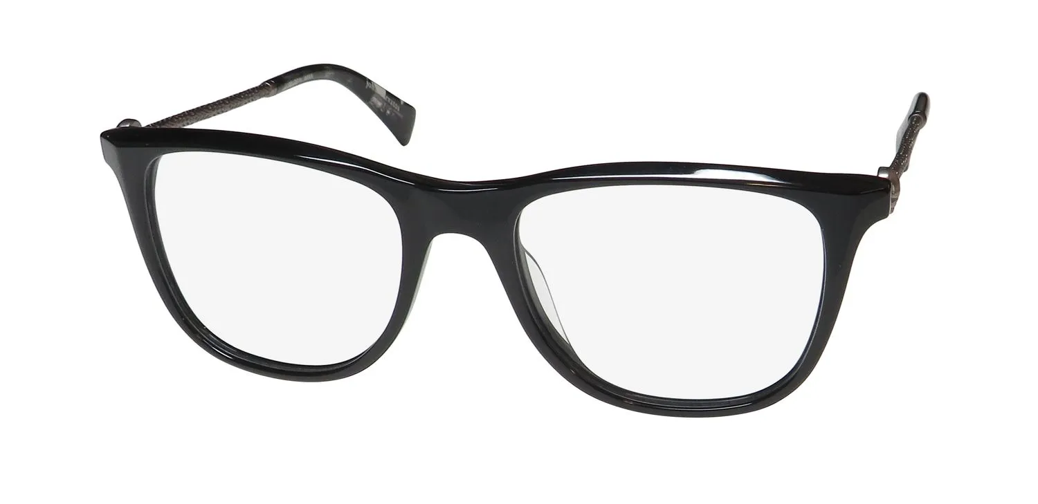 John Varvatos V418 black Eyeglasses Black 52mm