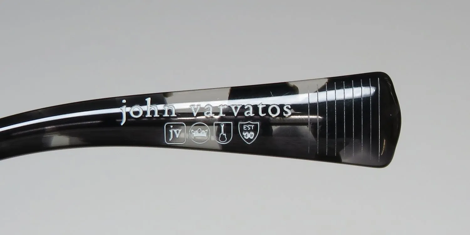 John Varvatos V418 black Eyeglasses Black 52mm 7
