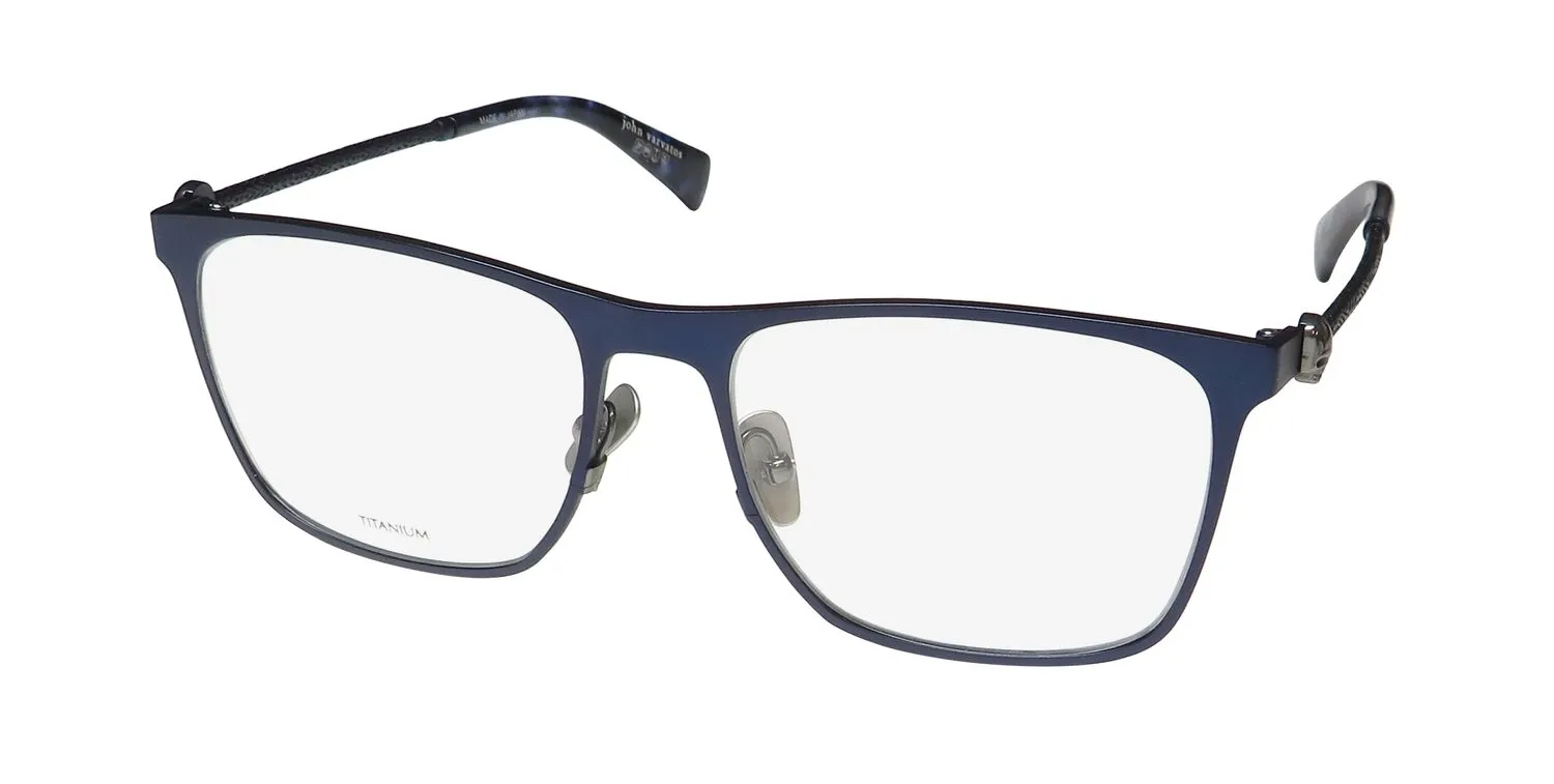 John Varvatos V182 matte navy Eyeglasses Matte Navy 55mm