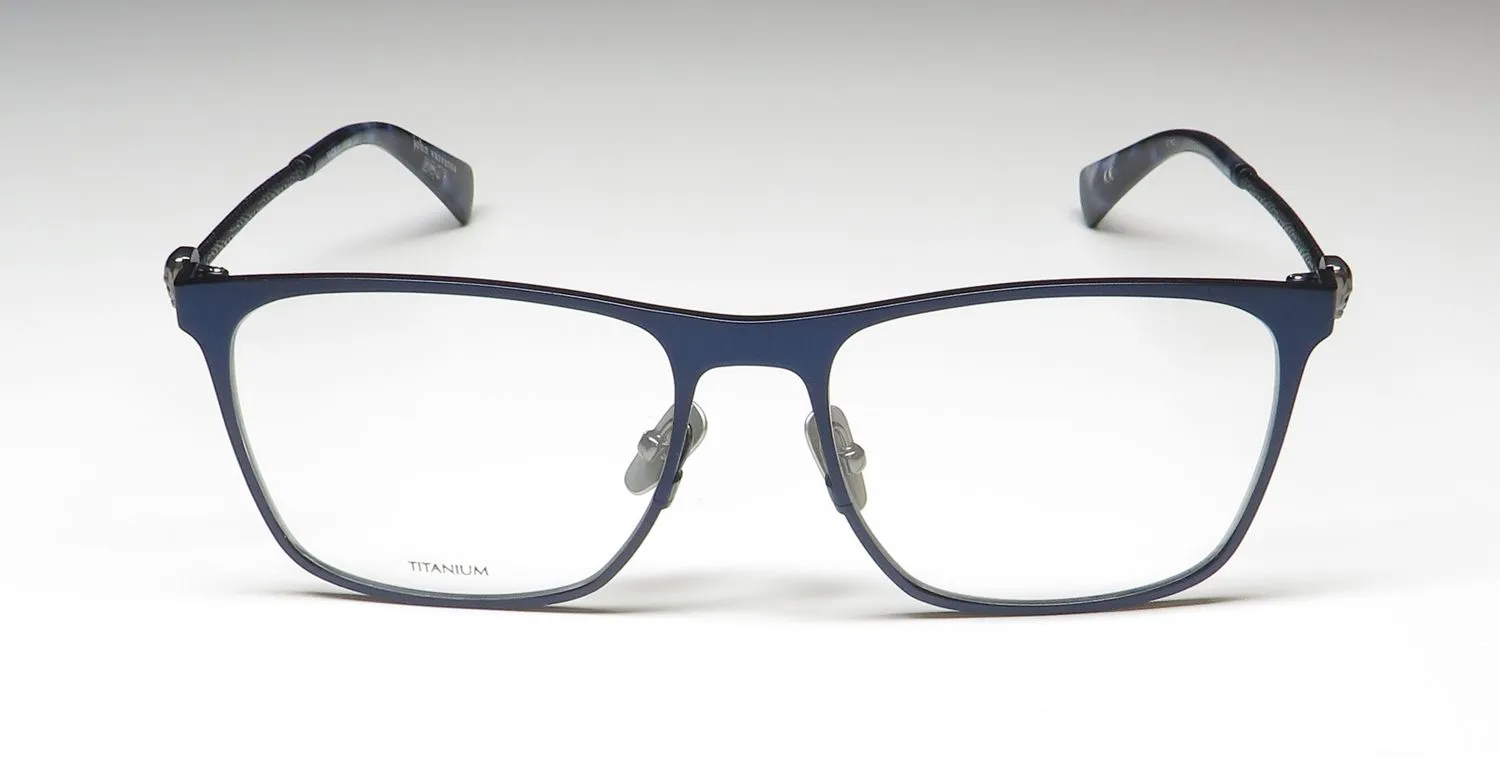 John Varvatos V182 matte navy Eyeglasses Matte Navy 55mm 3