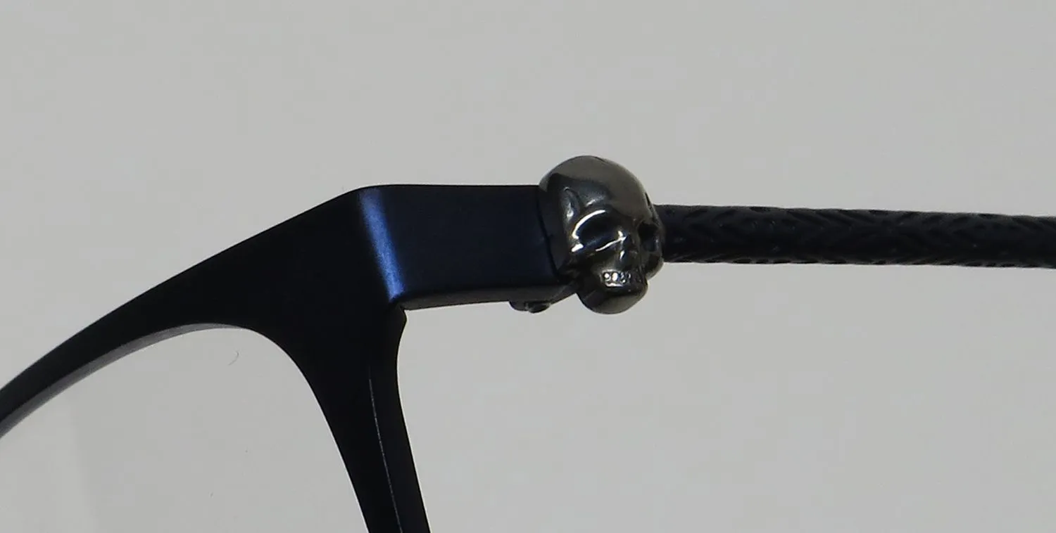 John Varvatos V182 matte navy Eyeglasses Matte Navy 55mm 6