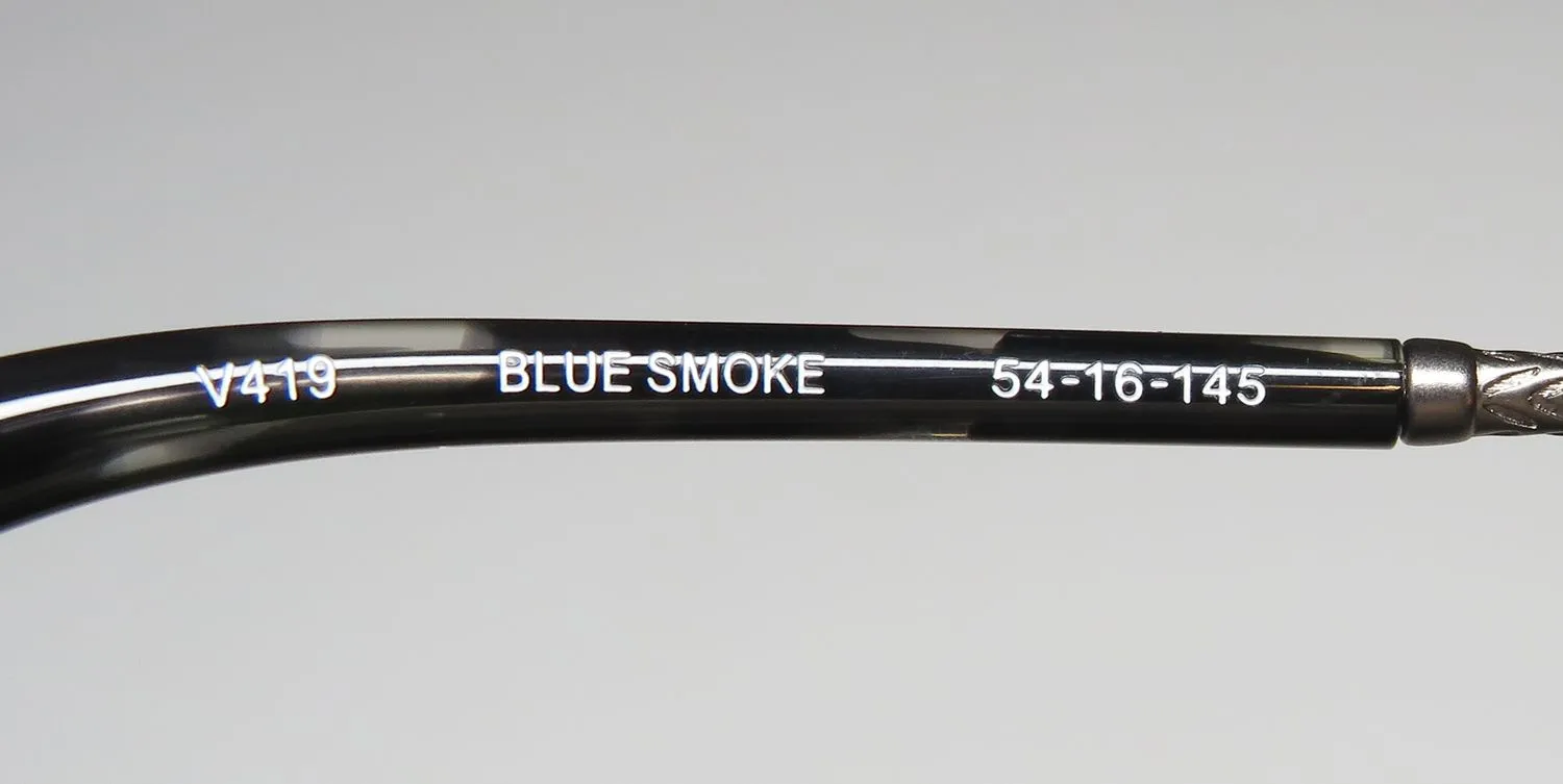John Varvatos V419 blue smoke Eyeglasses Blue Smoke 54mm 8
