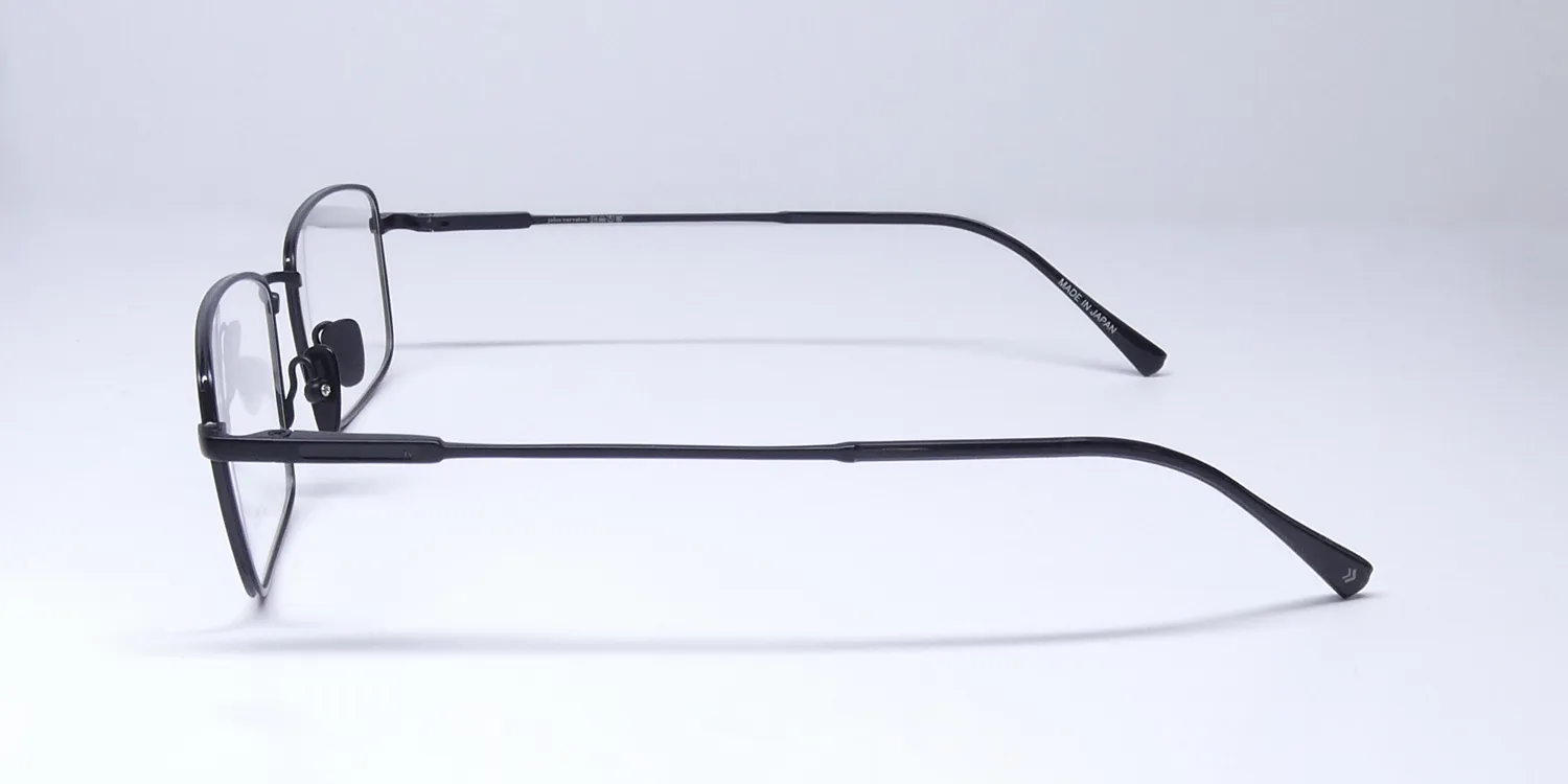 John Varvatos V184 black Eyeglasses Black 54mm 4