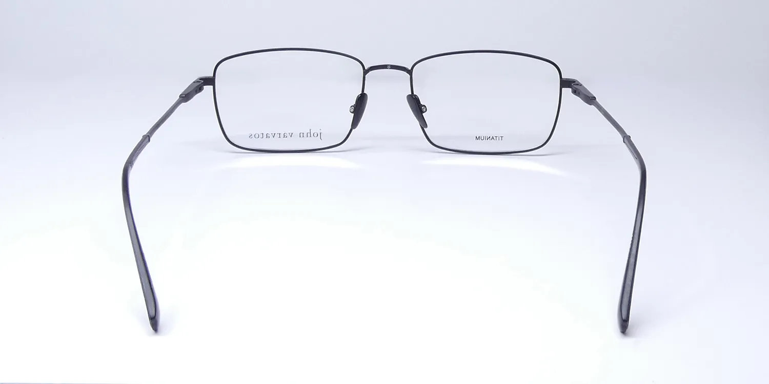 John Varvatos V184 black Eyeglasses Black 54mm 5