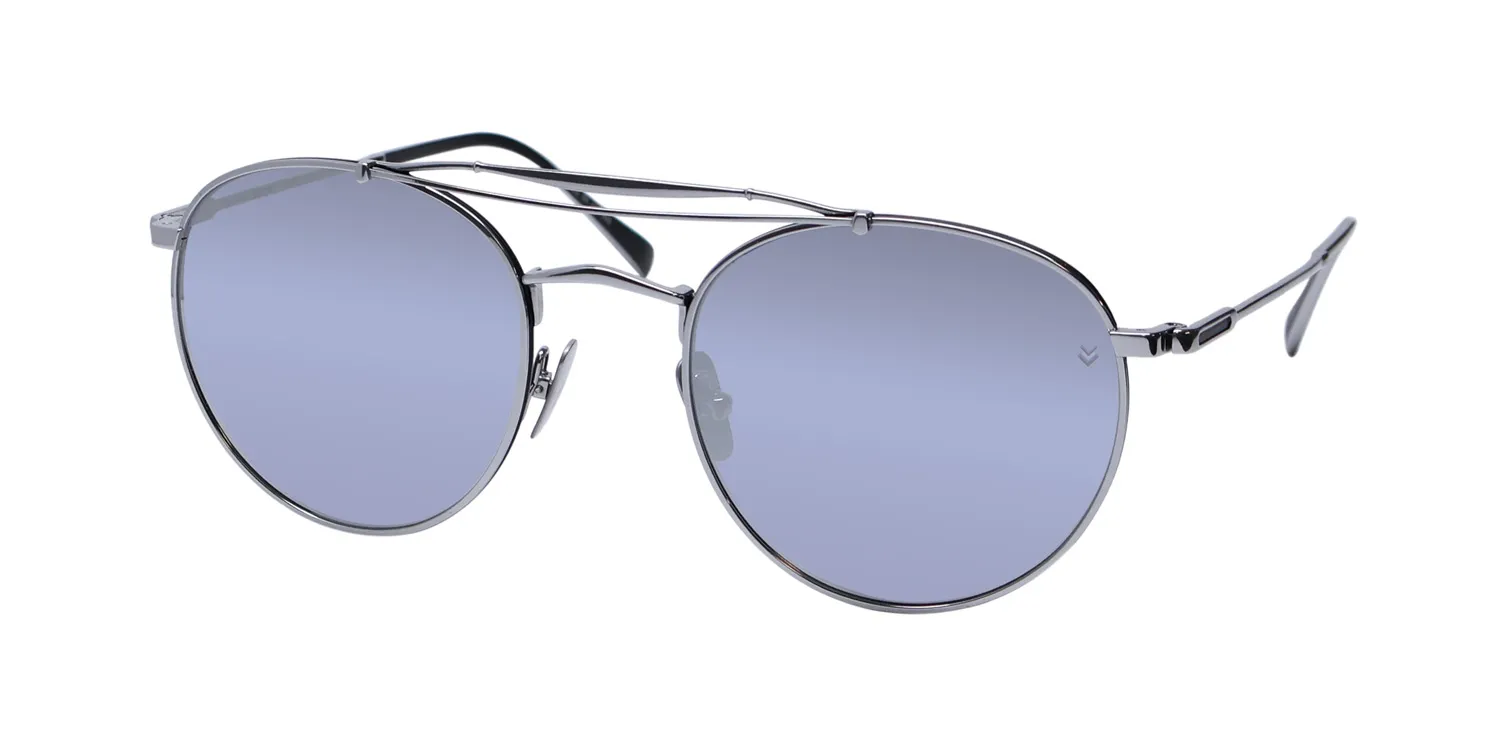 John Varvatos V547 silver Sunglasses Silver 52mm
