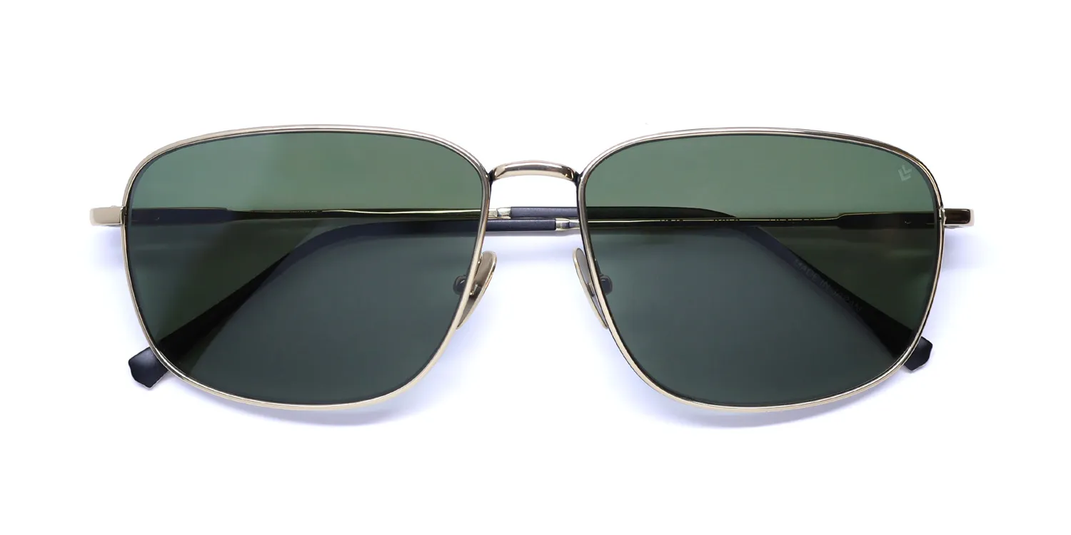 John Varvatos V548 gold Sunglasses Gold 59mm 2