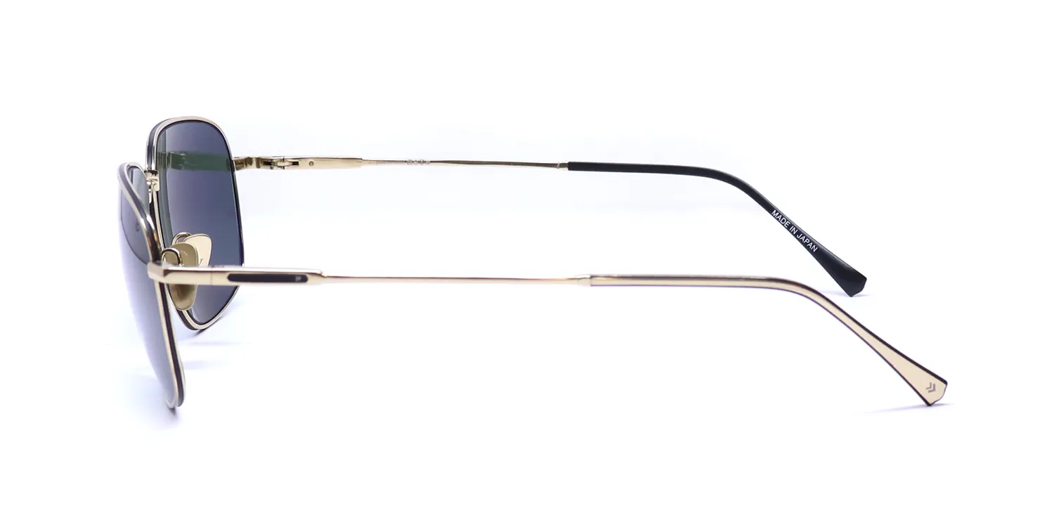 John Varvatos V548 gold Sunglasses Gold 59mm 4