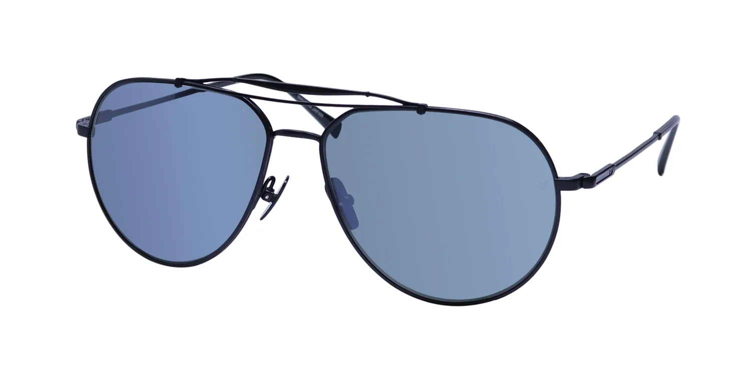 John Varvatos V549 black Sunglasses Black 58mm
