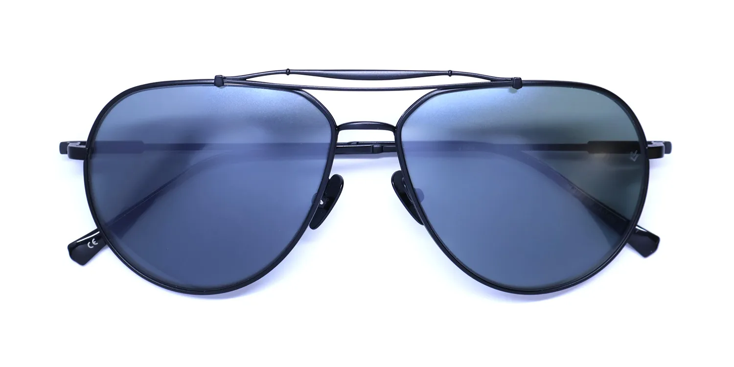 John Varvatos V549 black Sunglasses Black 58mm 2