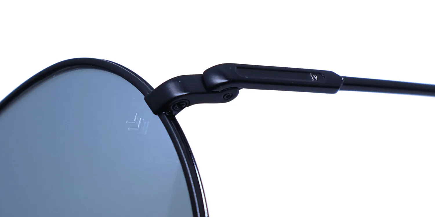 John Varvatos V549 black Sunglasses Black 58mm 6