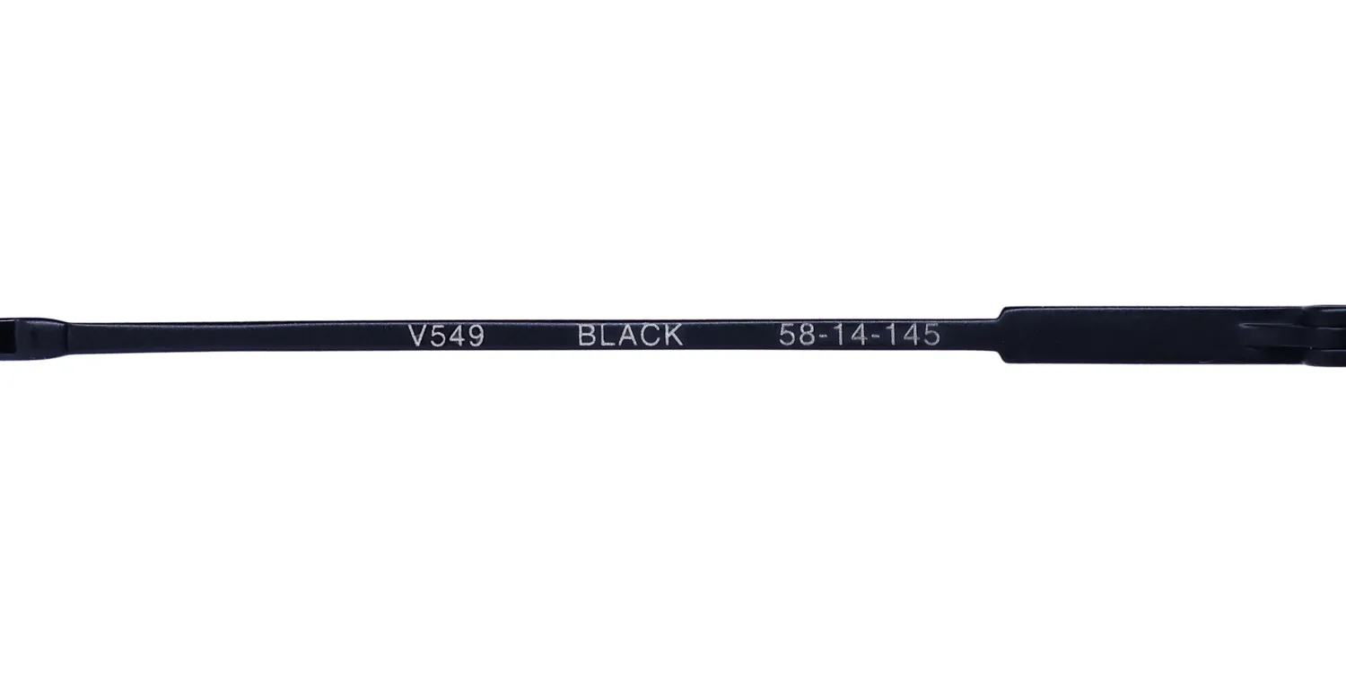 John Varvatos V549 black Sunglasses Black 58mm 8