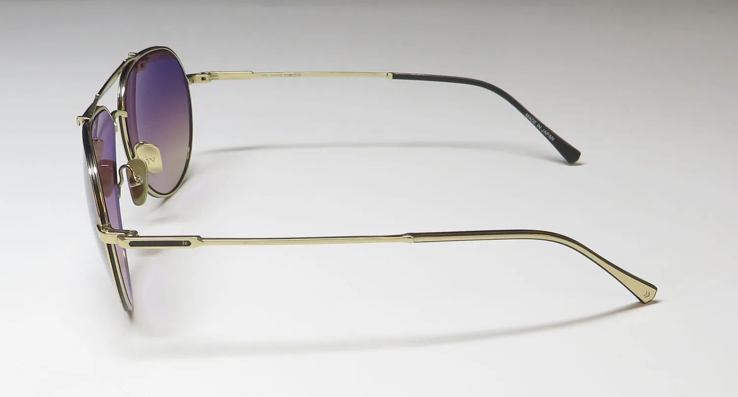 John Varvatos V549 gold Sunglasses Gold 58mm 4