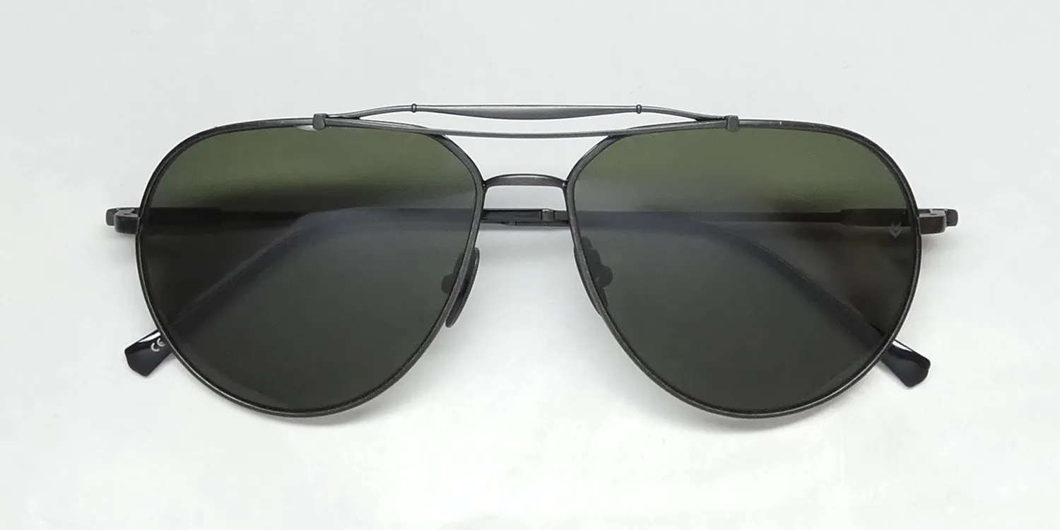 John Varvatos V549 gunmetal Sunglasses Gunmetal 58mm 2