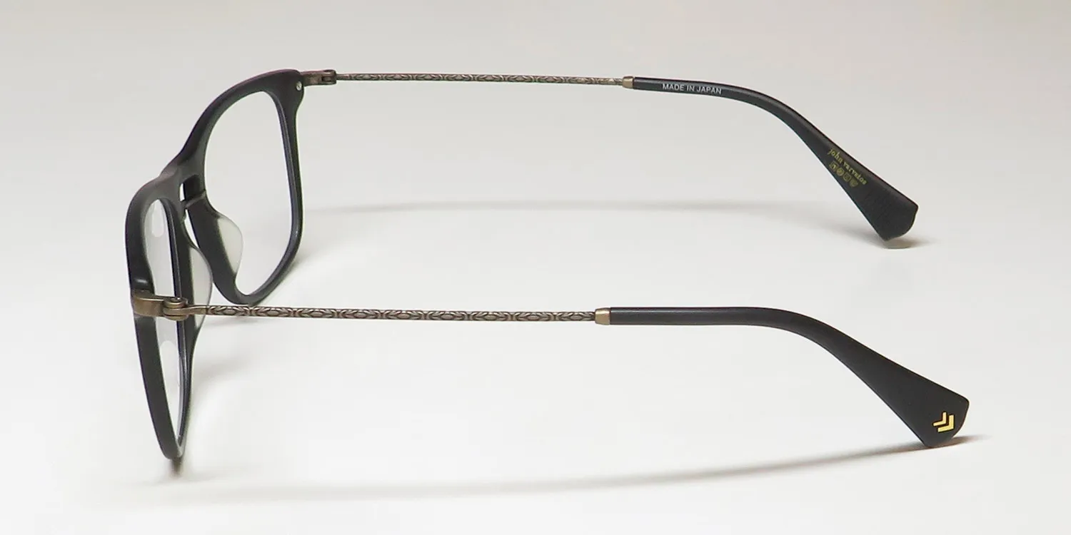 John Varvatos Vjv420 matte black Eyeglasses Matte Black 52mm 4