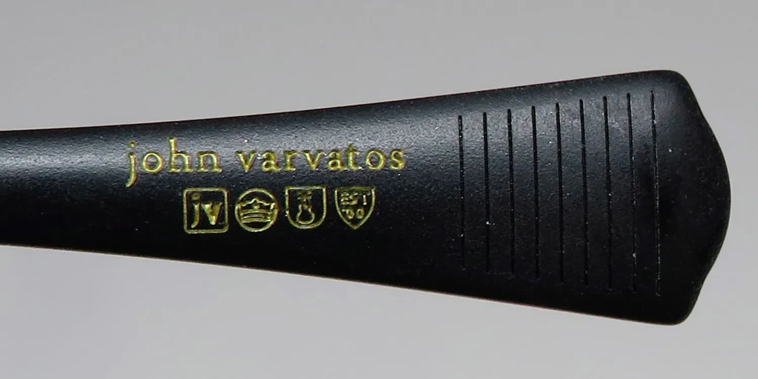 John Varvatos Vjv420 matte black Eyeglasses Matte Black 52mm 7