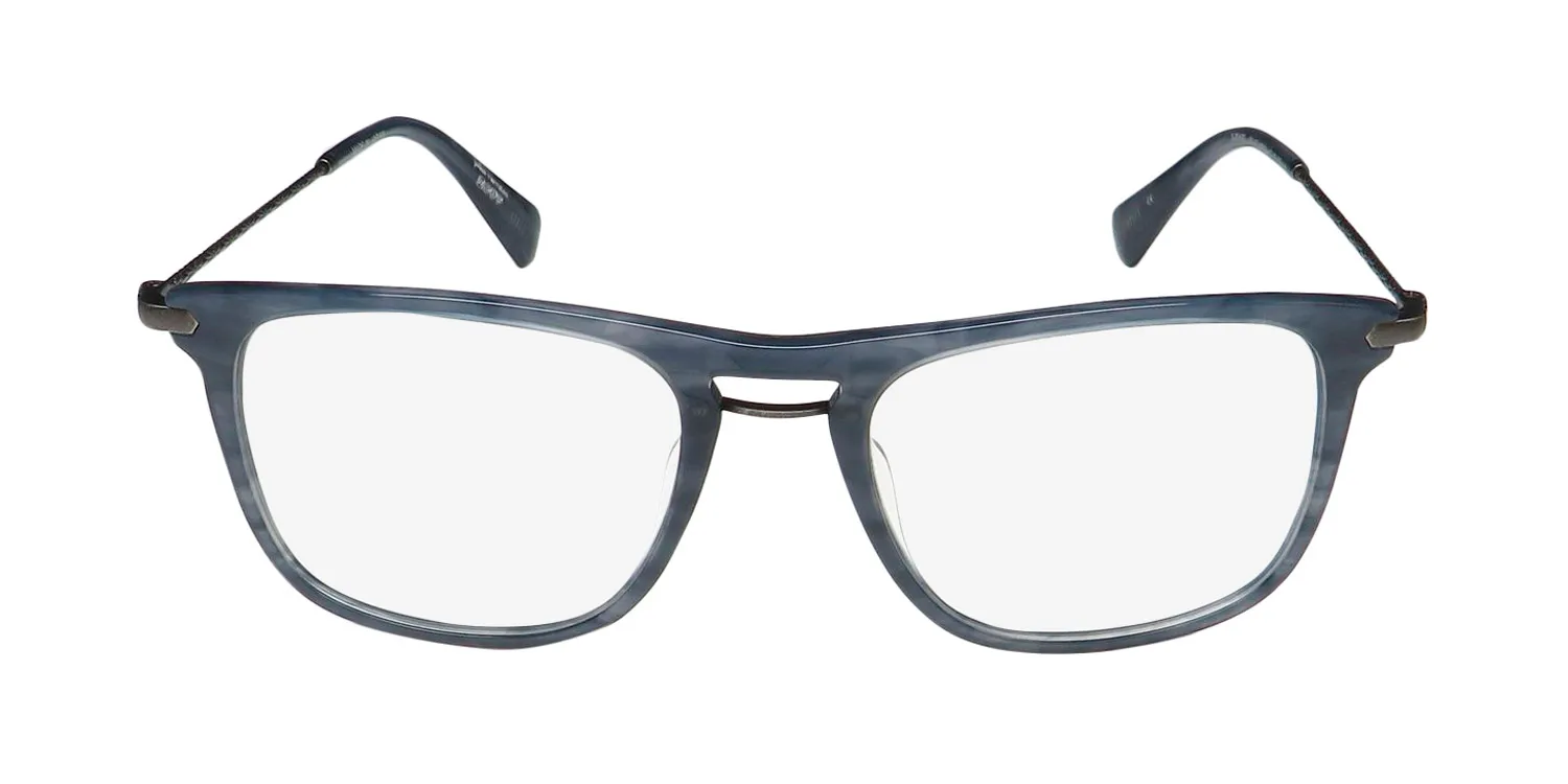 John Varvatos Vjv420 blue horn Eyeglasses Blue Horn 52mm 3