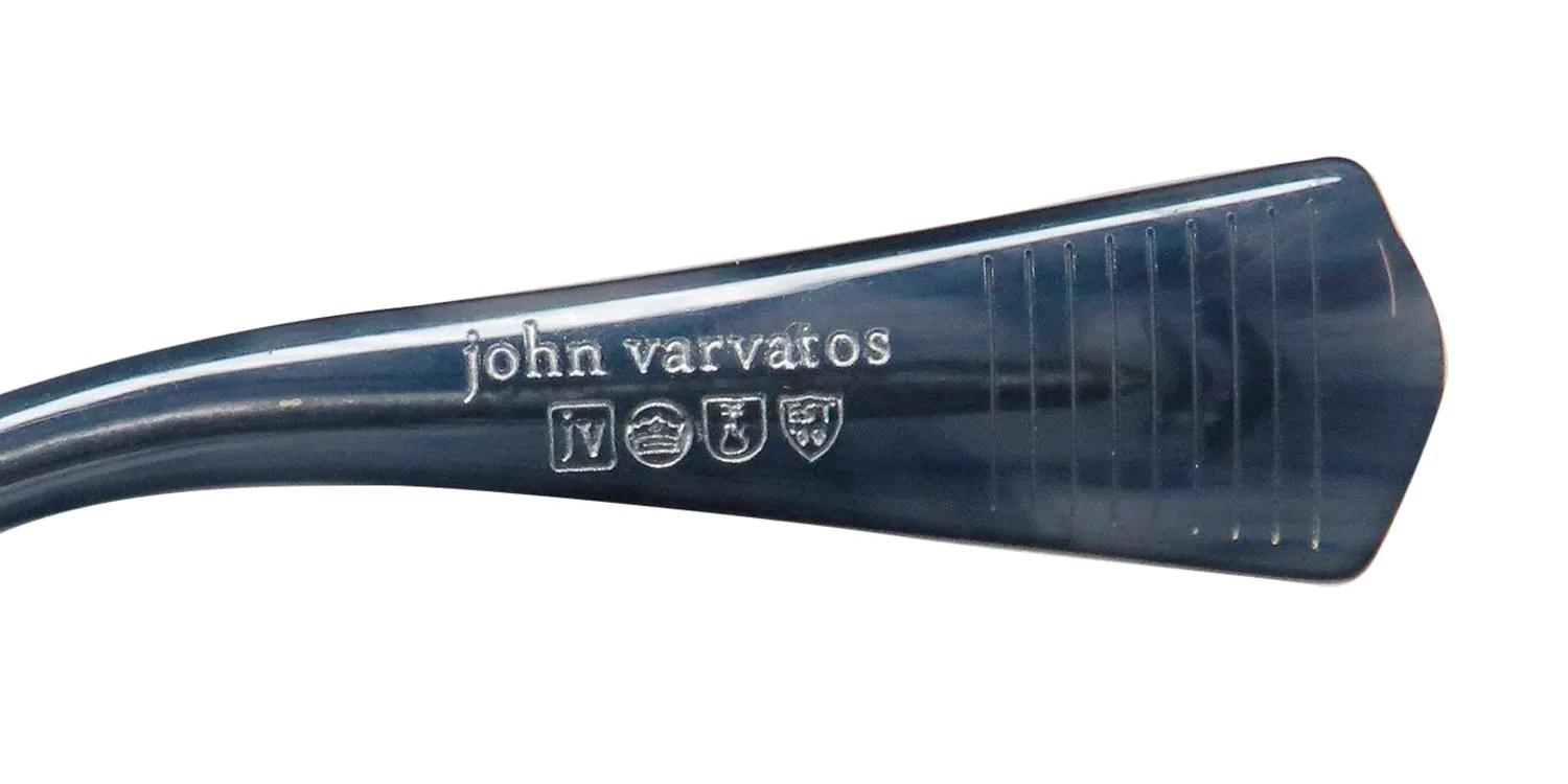 John Varvatos Vjv420 blue horn Eyeglasses Blue Horn 52mm 7