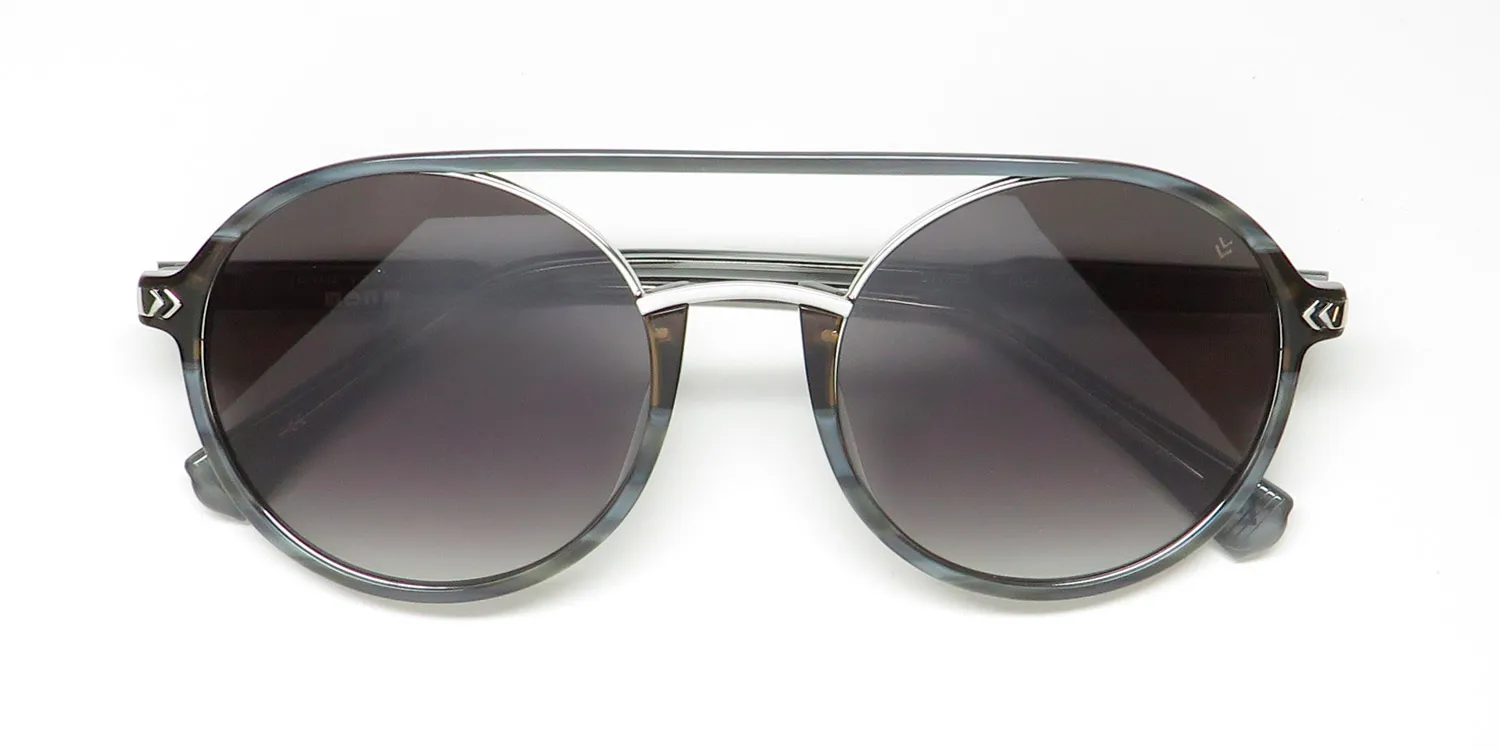 John Varvatos Sjv552 grey horn Sunglasses Grey Horn 55mm Unisex 2