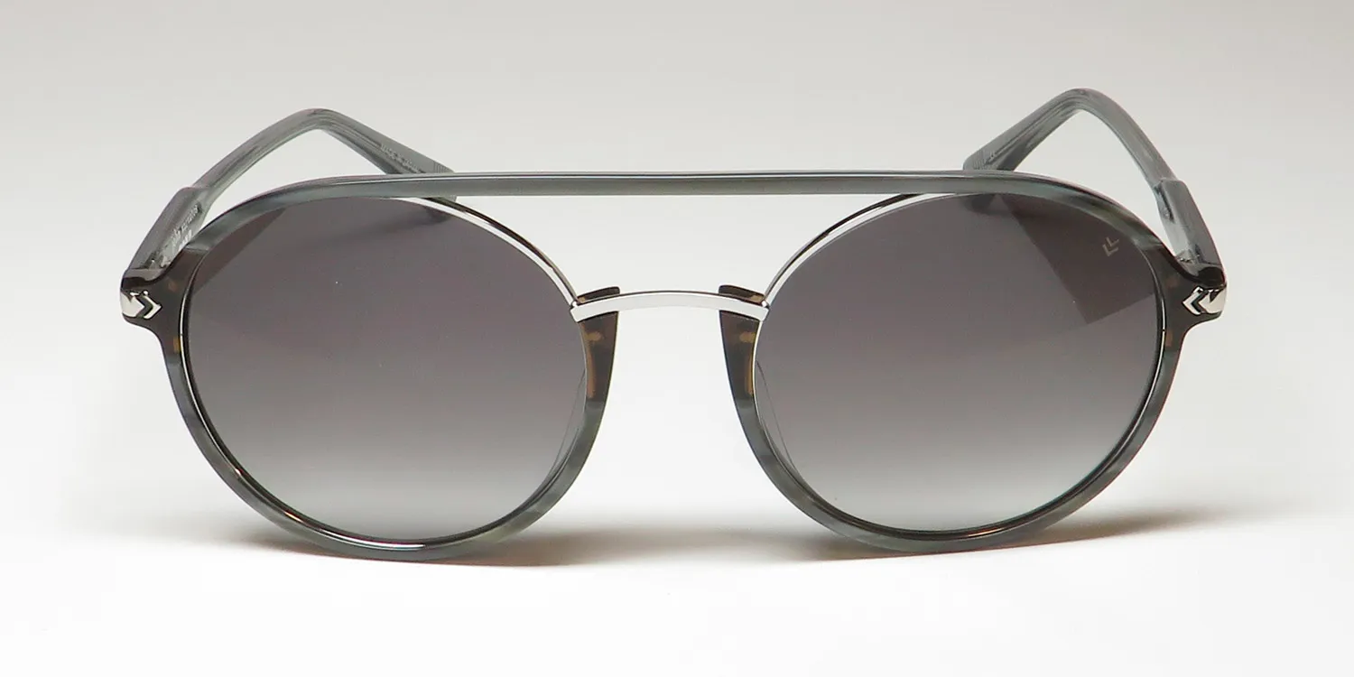 John Varvatos Sjv552 grey horn Sunglasses Grey Horn 55mm Unisex 3