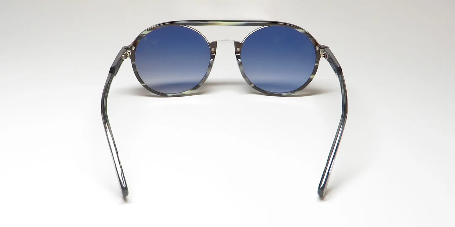 John Varvatos Sjv552 grey horn Sunglasses Grey Horn 55mm Unisex 5