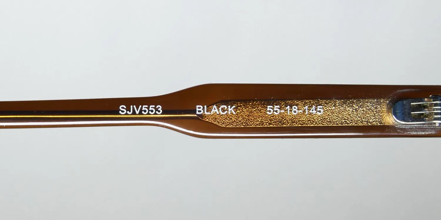 John Varvatos Sjv553 black Sunglasses Black 55mm 8