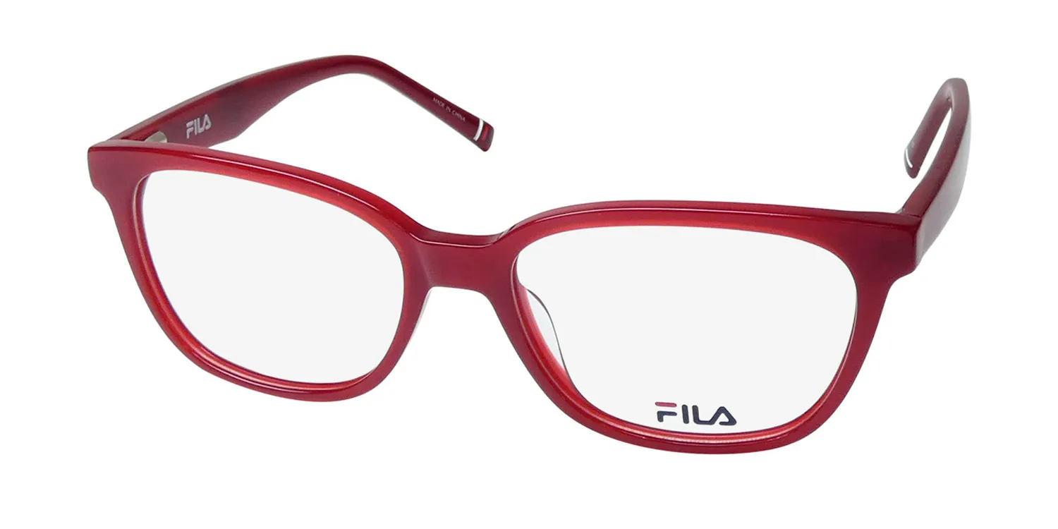 Fila Vfi177 burgundy Eyeglasses Burgundy 51mm