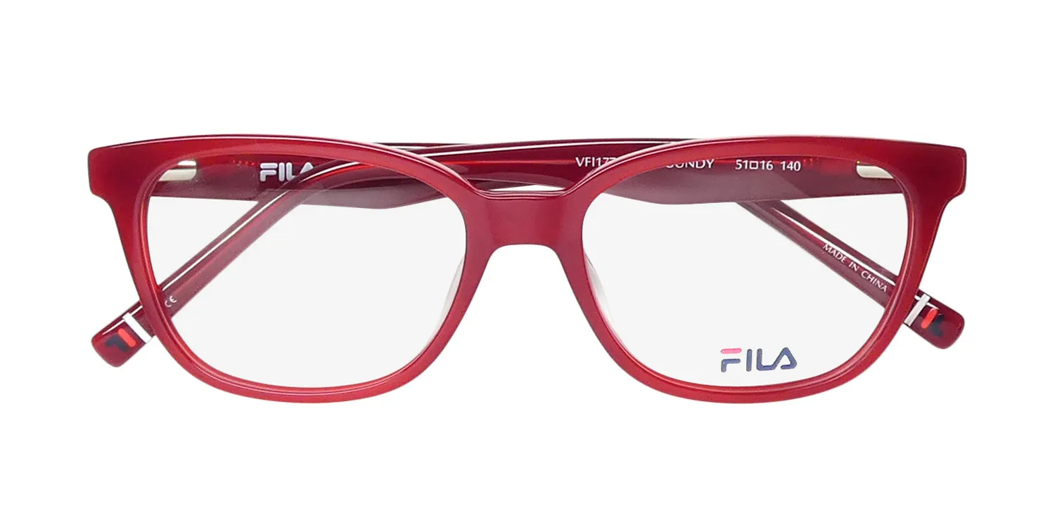 Fila Vfi177 burgundy Eyeglasses Burgundy 51mm 2
