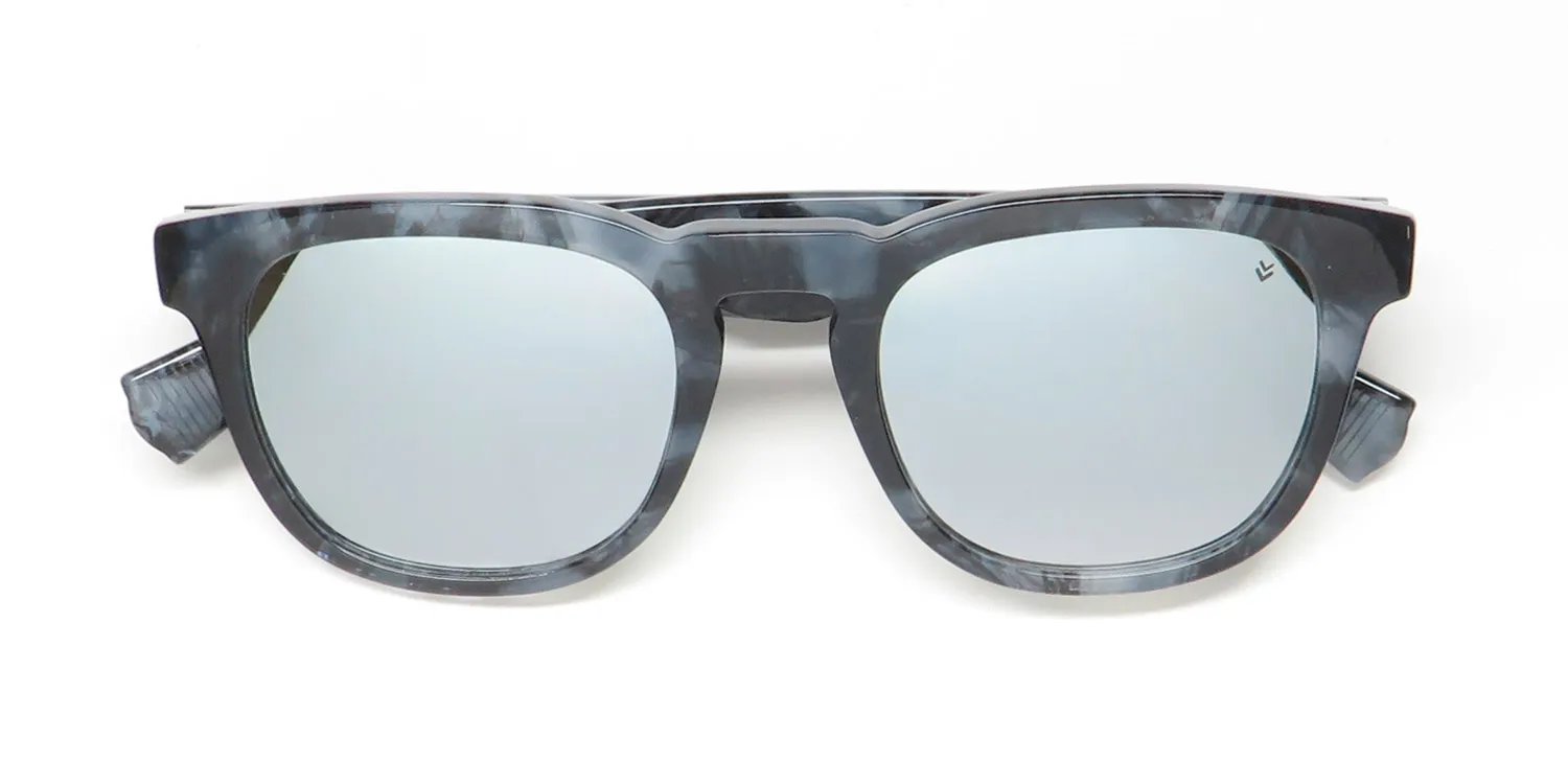 John Varvatos Sjv555 textured blue Sunglasses Textured Blue 50mm 2