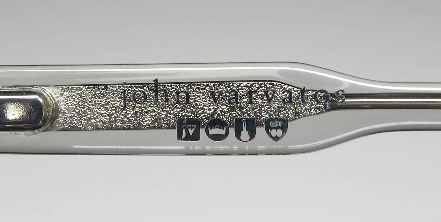 John Varvatos Vjv424 smoke Eyeglasses Smoke Crystal 56mm 7