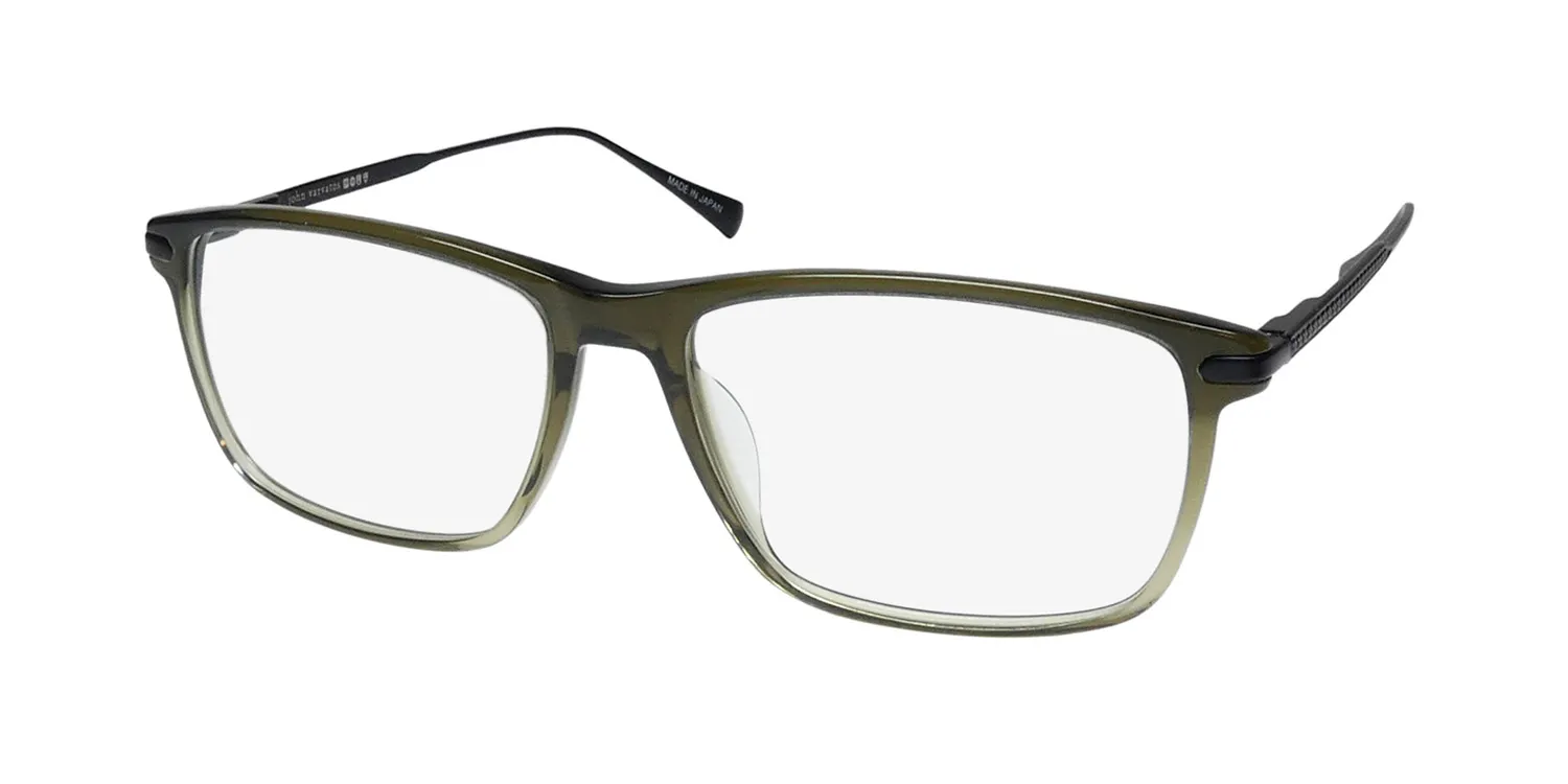 John Varvatos Vjv425 olive gradient Eyeglasses Olive Gradient 55mm