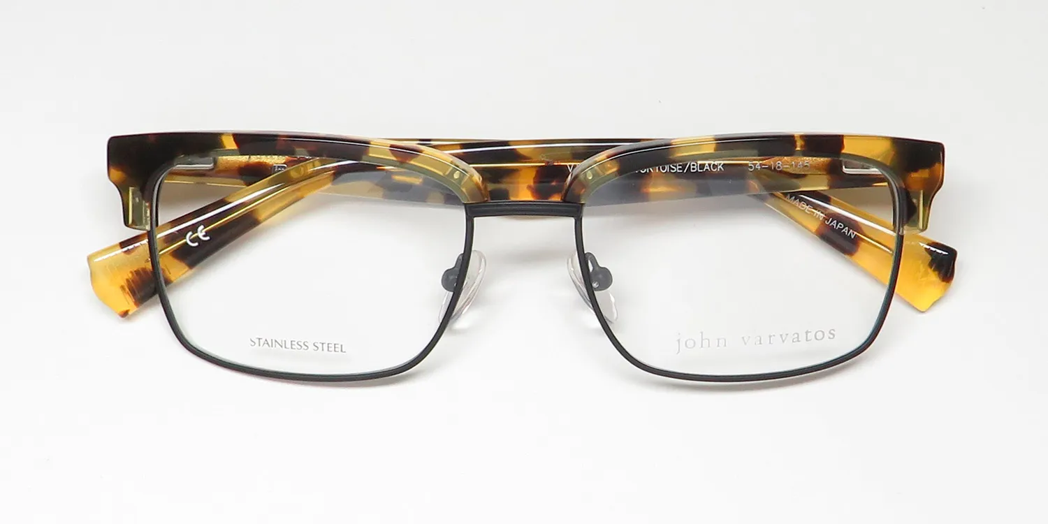 John Varvatos Vjv186 tortoise / black Eyeglasses Tortoise 54mm 2