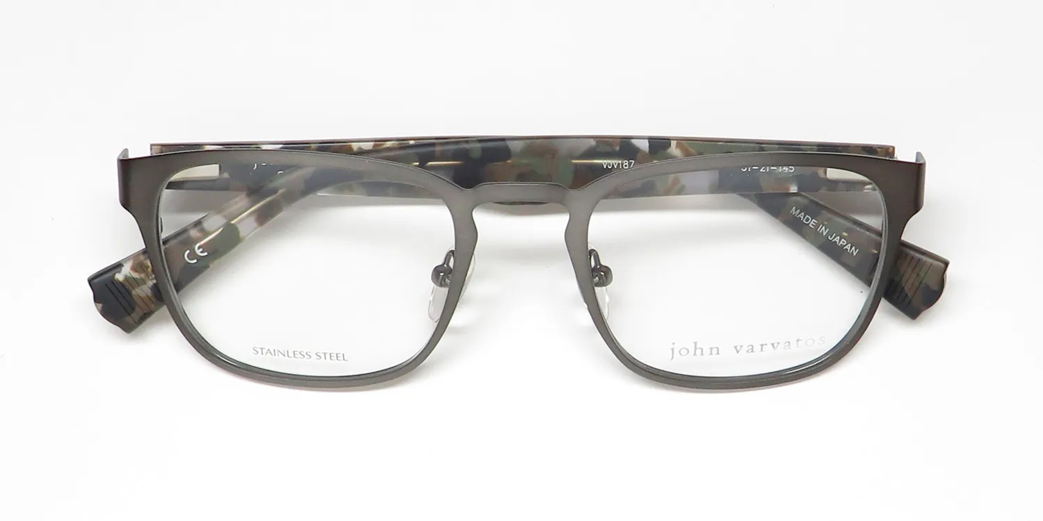 John Varvatos Vjv187 gunmetal Eyeglasses Gunmetal 51mm 2