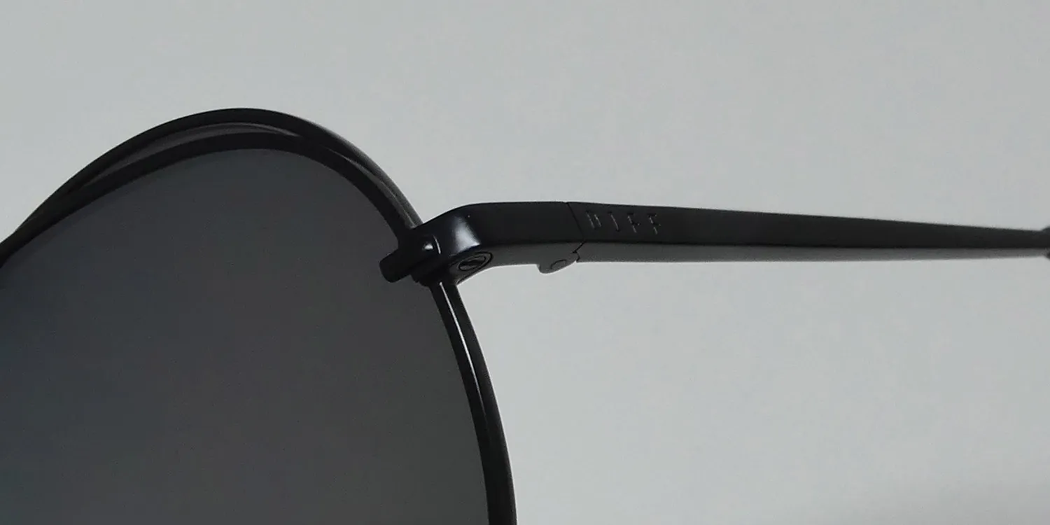 Diff Koko mbk Sunglasses Matte Black 63mm 6