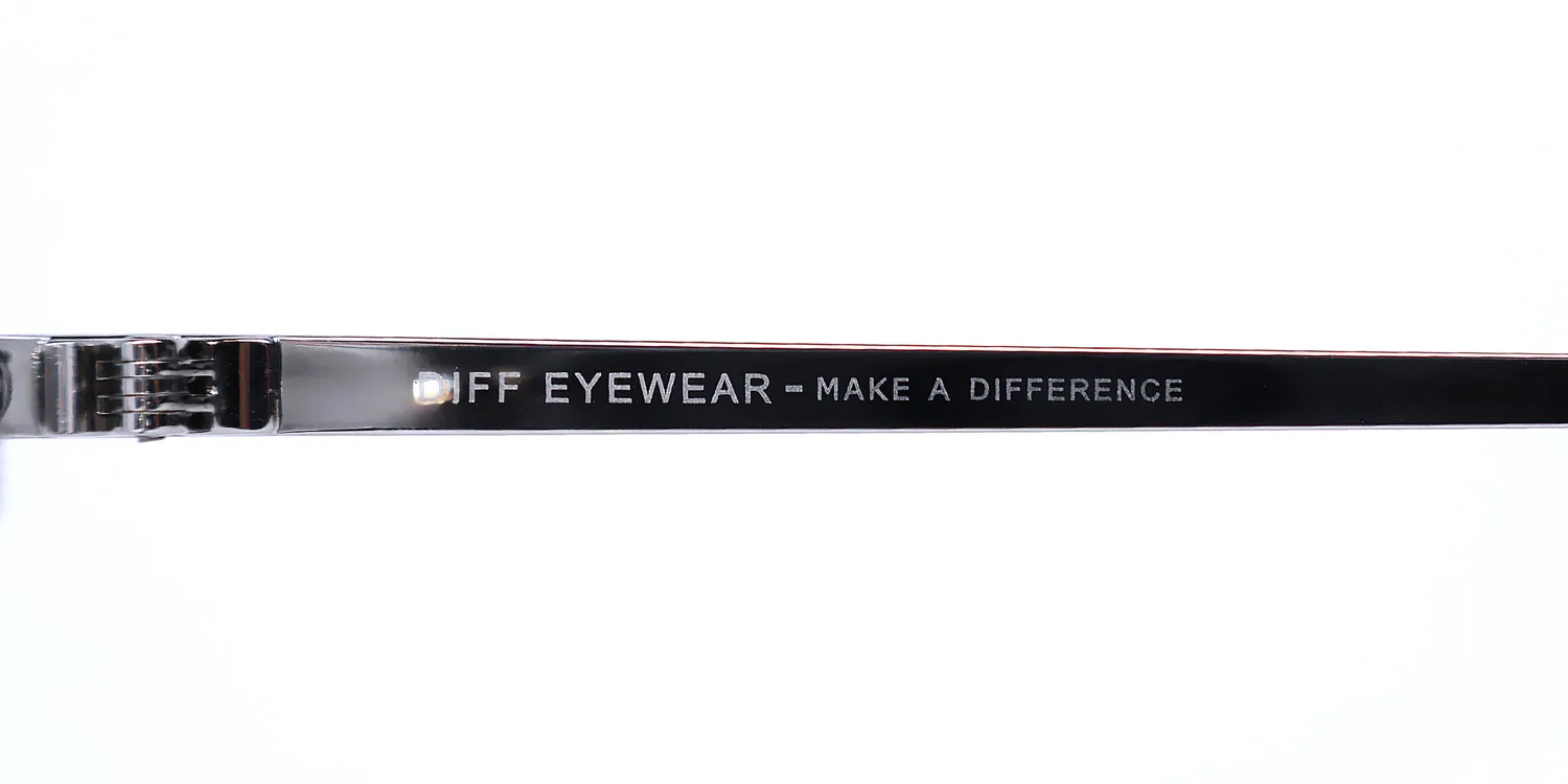 Diff Becky Iii sv Eyeglasses Silver 57mm 7
