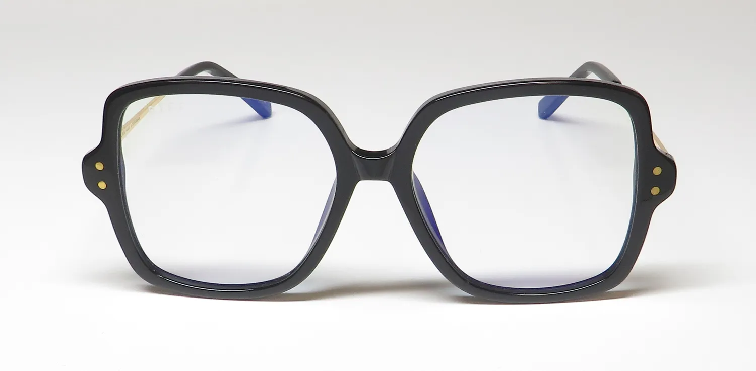 Diff Claire Blue Light Lens bk Eyeglasses Black 53mm 3