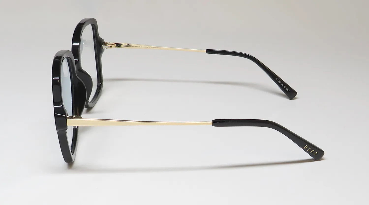 Diff Claire Blue Light Lens bk Eyeglasses Black 53mm 4