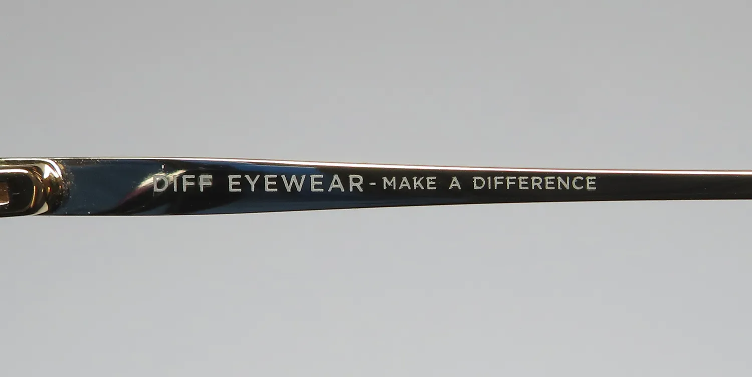 Diff Claire Blue Light Lens bk Eyeglasses Black 53mm 7
