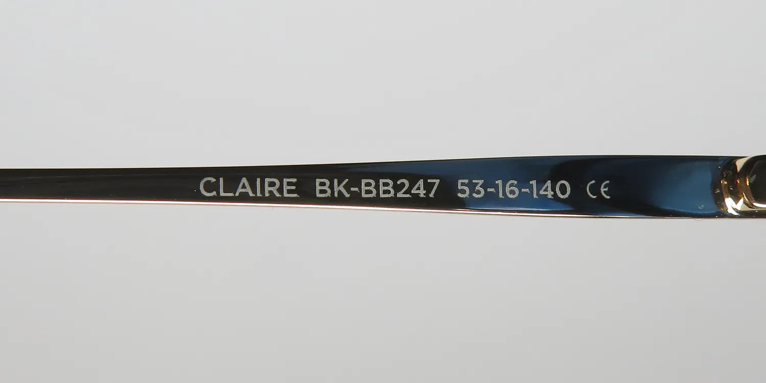 Diff Claire Blue Light Lens bk Eyeglasses Black 53mm 8