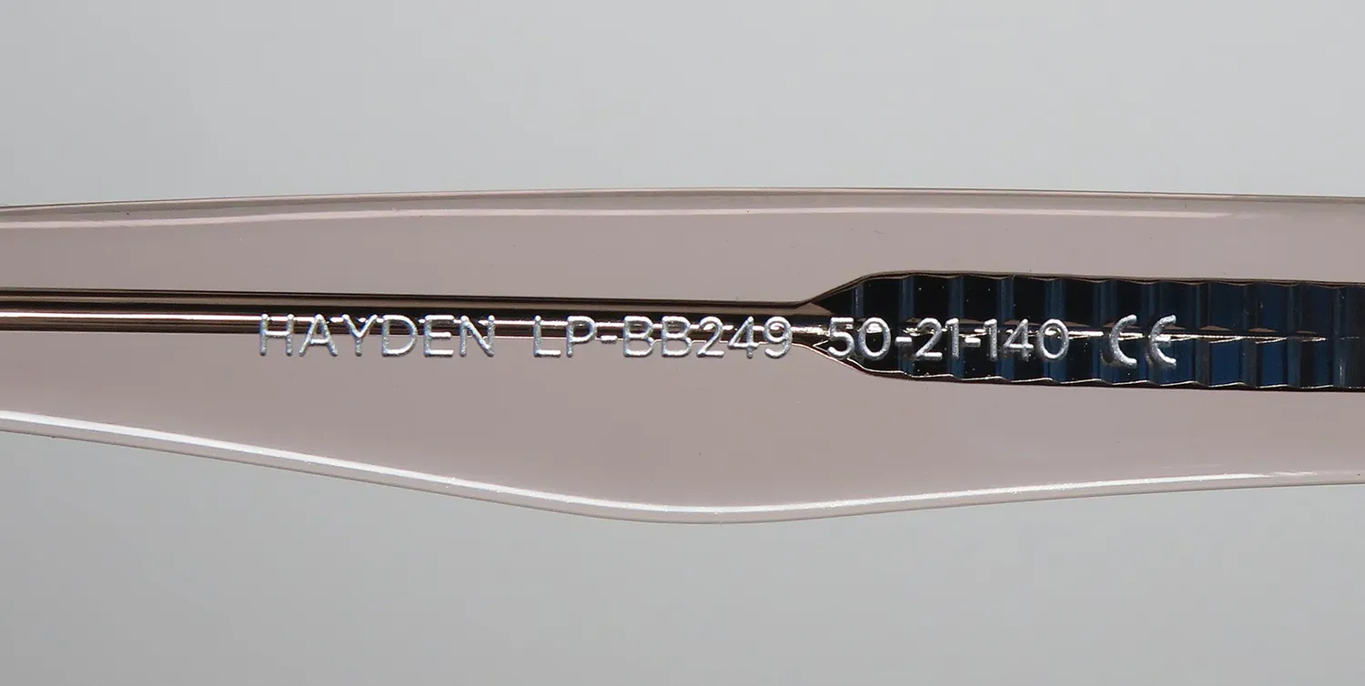 Diff Hayden Blue Light Lens lp Eyeglasses Light Pink Transparent 50mm 8