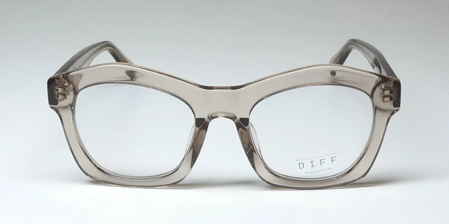 Diff Hayden Blue Light Lens vc Eyeglasses Vintage Crystal 50mm 3