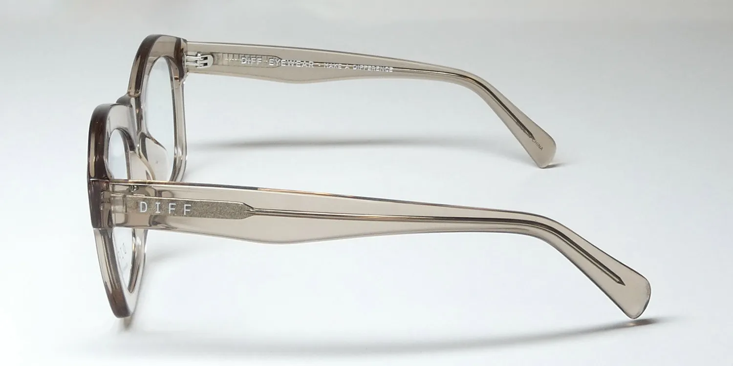 Diff Hayden Blue Light Lens vc Eyeglasses Vintage Crystal 50mm 4