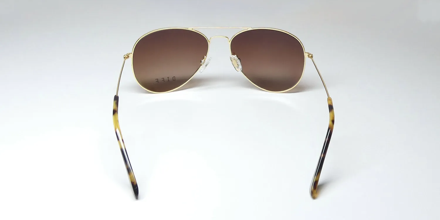 Diff Cruz bg Sunglasses Brushed Gold 49mm Unisex 5