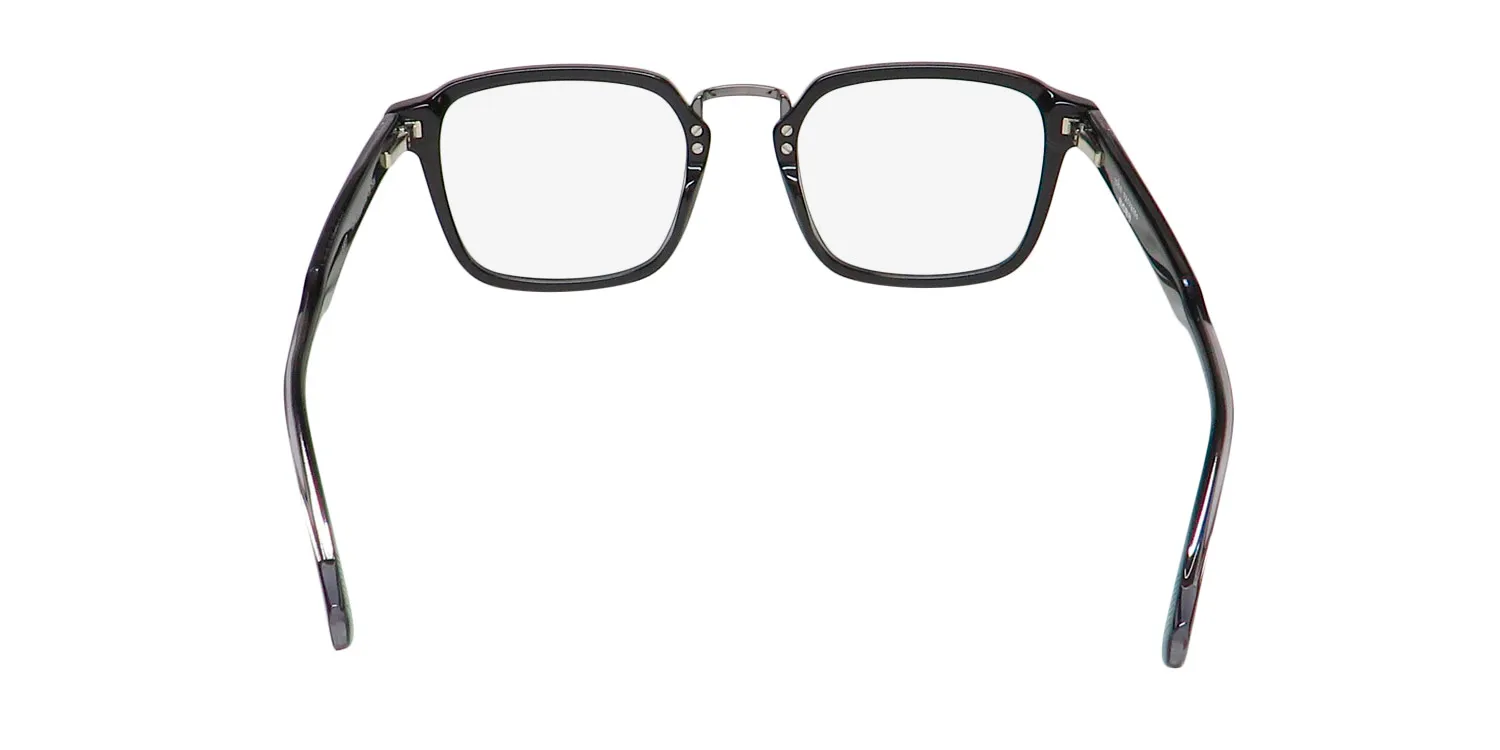 John Varvatos Vjv427 black Eyeglasses Black 49mm 5