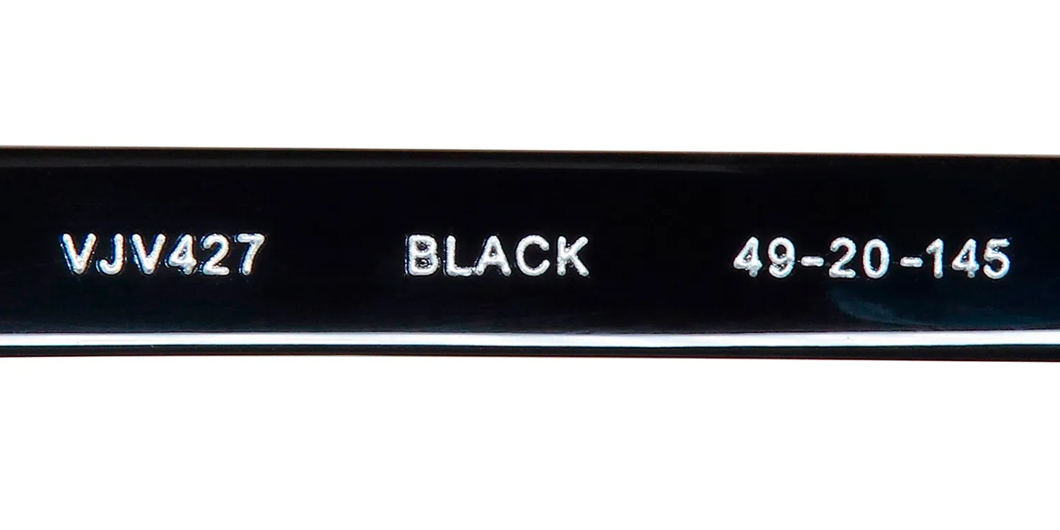 John Varvatos Vjv427 black Eyeglasses Black 49mm 8