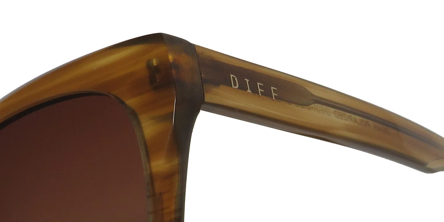 Diff 0198 Dean ghbgp Sunglasses Gold Harvest 51mm 6